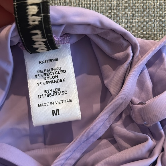 Dippin Daisy's Bliss One Piece Swimsuit Size M Color Amethyst - Picture 9 of 13